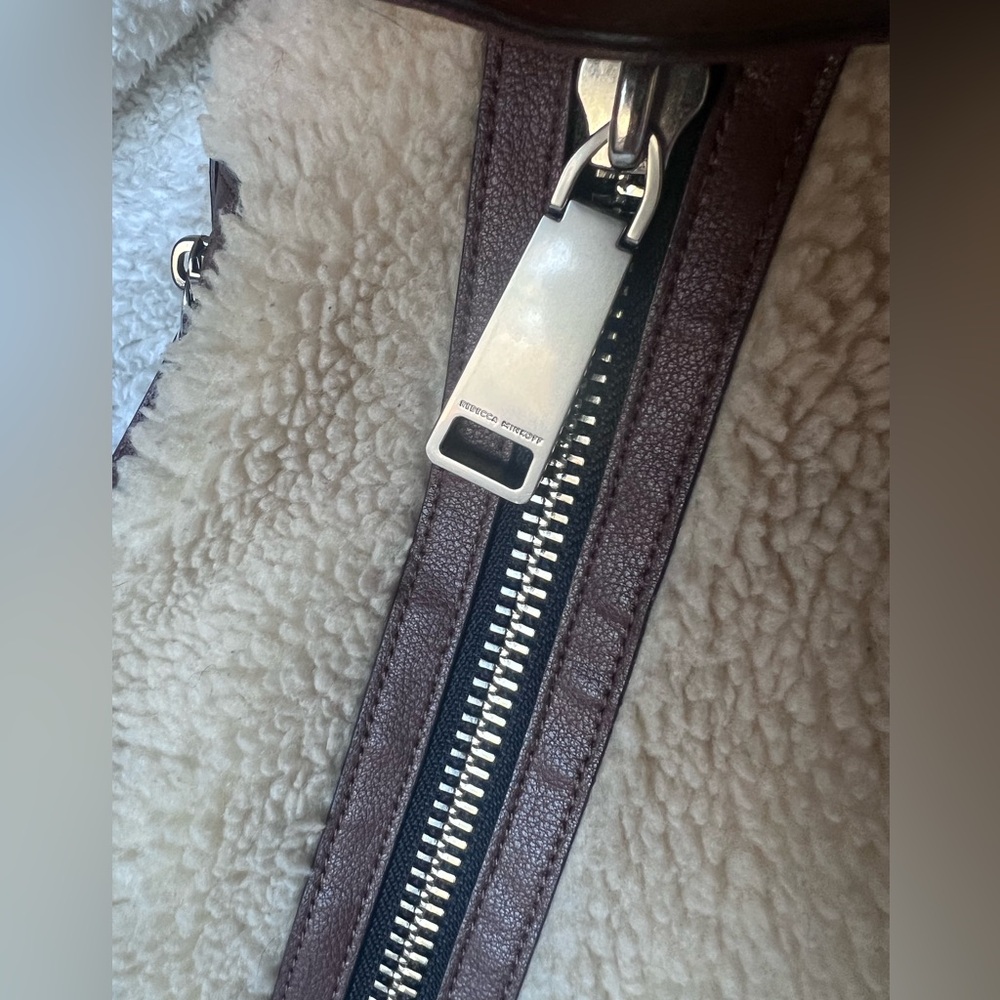 Rebecca Minkoff Julian Sherpa Backpack - Picture 8 of 11